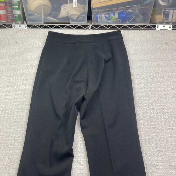 Joseph Ribkoff Wide Leg Trousers Black Pants Metal Stud Detailing Wom Size 6 - Picture 10 of 15